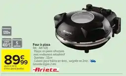Carrefour Drive Four à pizza offre