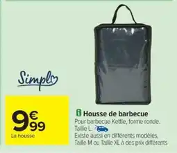 Carrefour Drive Housse de barbecue offre