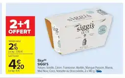 Carrefour Drive SIGGI'S Skyr offre