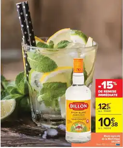 Carrefour Drive DILLON Rhum agricole de la Martinique offre