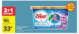 Carrefour Drive LE CHAT Lessive capsules offre