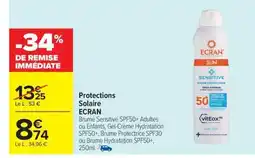 Carrefour Drive ECRAN Protections Solaire offre