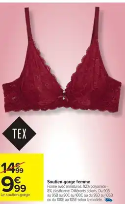Carrefour Drive Soutien-gorge femme offre