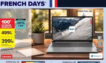 Carrefour Drive LENOVO Ordinateur portable offre