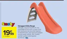 Carrefour Drive Toboggan Kiddy Rouge offre