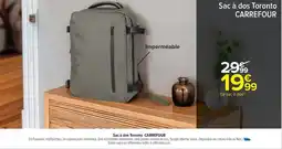 Carrefour Drive Sac à dos Toronto offre