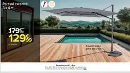 Carrefour Drive Parasol excentré offre