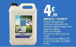 E.Leclerc ADBLUE 5L + FLEXIBLE offre