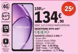 E.Leclerc SMARTPHONE OPPO A40 offre