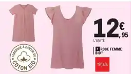 E.Leclerc 1 ROBE FEMME BIO offre