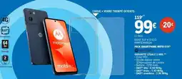 E.Leclerc PACK SMARTPHONE MOTO E13 offre