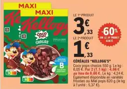 E.Leclerc Cereales Kellogg's offre