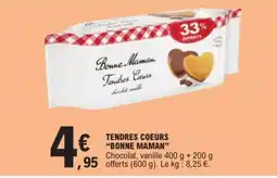 E.Leclerc TENDRES COEURS “BONNE MAMAN” offre