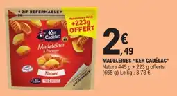 E.Leclerc Madeleines Ker Cadelac offre