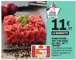 E.Leclerc Viande Hachée 100% Pur Bœuf offre