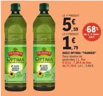 E.Leclerc Huile Optima Tramier offre