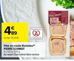 Carrefour Pâté En Croûte Richelieu offre