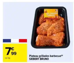 Carrefour Plateau grillades barbecue offre
