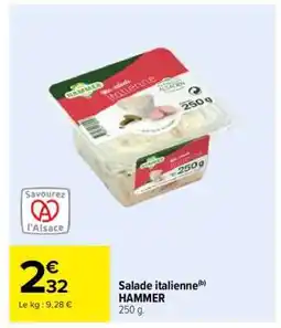 Carrefour Salade Italienne offre