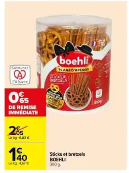 Sticks Et Bretzels Boehli