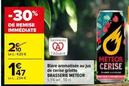 Carrefour METEOR CERISE offre