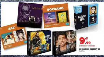 Hyper U Operation Coffret Cd offre