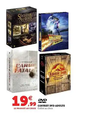 Hyper U Coffret Dvd Adulte offre
