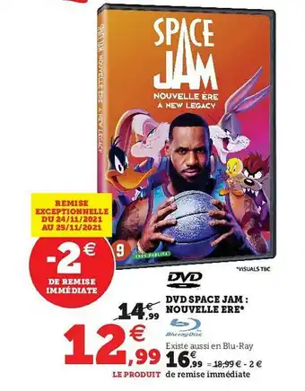 Hyper U Dvd Space Jam : Nouvelle ère offre