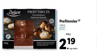 Lidl Profiteroles Deluxe offre