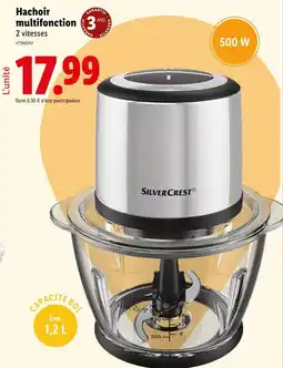 Lidl SilverCrest Hachoir multifonction offre