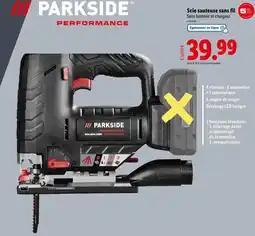 Lidl PARKSIDE PERFORMANCE Scie sauteuse sans fil offre