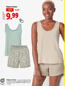Lidl esmara Pyjama femme offre