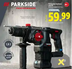Lidl PARKSIDE PERFORMANCE Perforateur-burineur sans fil offre