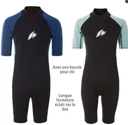 Lidl Combinaison shorty en néoprène homme ou femme offre