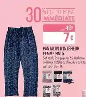 Match Kindy - pantalon d'intérieur femme offre
