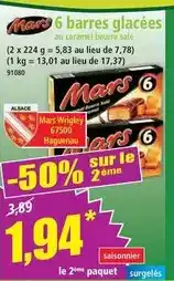 Norma Mars - 6 barres glacées offre