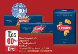 G20 Barilla - pĂątes spaghetti offre