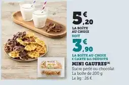 Bi1 Mini gaufres offre