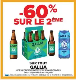 Carrefour Drive GALLIA Sur tout offre