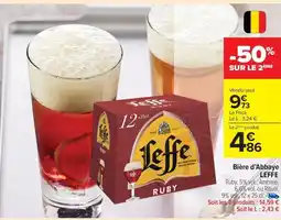 Carrefour Drive LEFFE Bière d'Abbaye offre