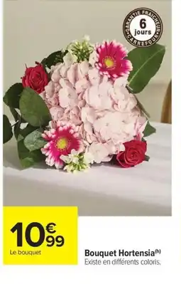 Carrefour Drive Bouquet Hortensia offre