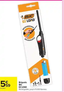 Carrefour Drive BIC EZ LOAD Briquets offre