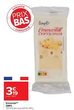 Carrefour Drive SIMPL Emmental offre