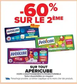 Carrefour Drive APÉRICUBE Sur tout offre