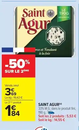 Carrefour Drive SAINT AGUR offre