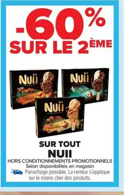 Carrefour Drive NUII Sur tout offre