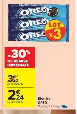 Carrefour Drive OREO Biscuits offre