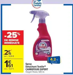 Carrefour Drive CARREFOUR EXPERT Spray Détachant offre
