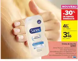 Carrefour Drive SANEX Crème de douche offre