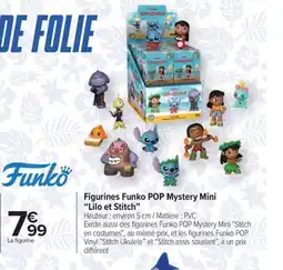 Carrefour Drive Figurines Funko POP Mystery Mini Lilo et Stitch offre